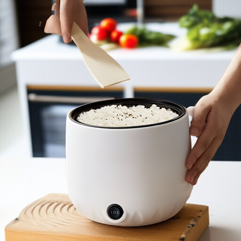 Multifunktionaler Hot Pot Reiskocher mit Timer und Antihaftbeschichtung