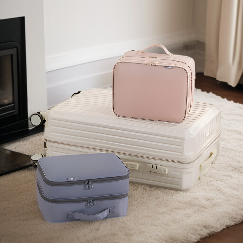 ポータブル靴バッグの持ち運びシーン