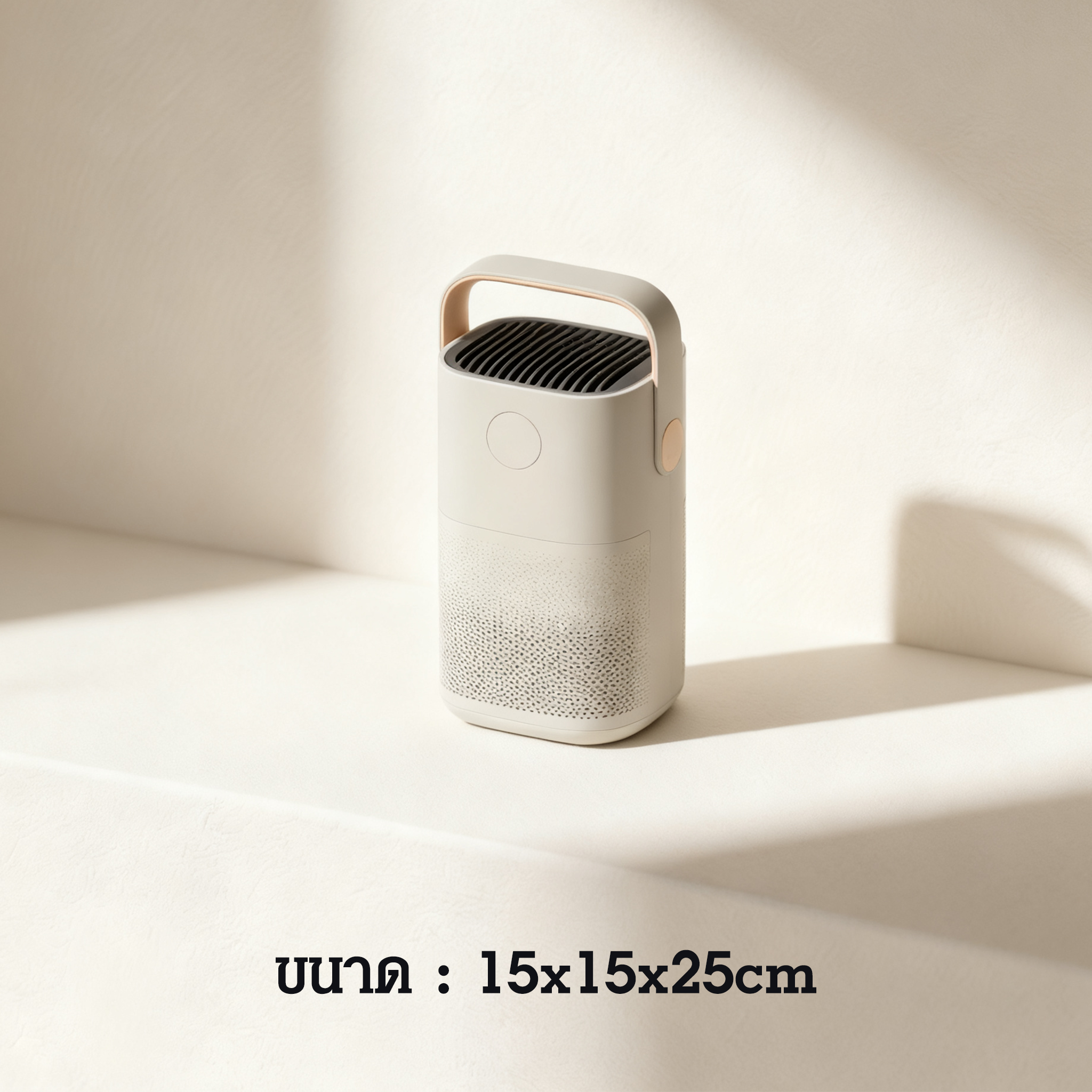 เครื่องฟอกอากาศพกพาเสียงเบาเหมาะกับห้องนอน