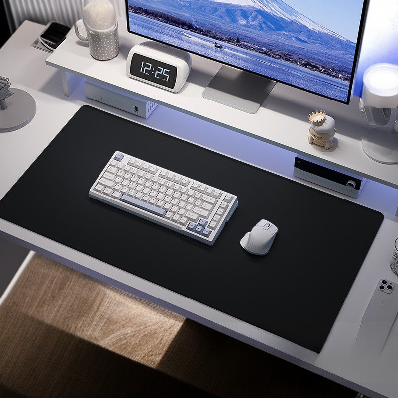  PU 가죽 데스크패드 방수 마우스패드 사무용 책상매트