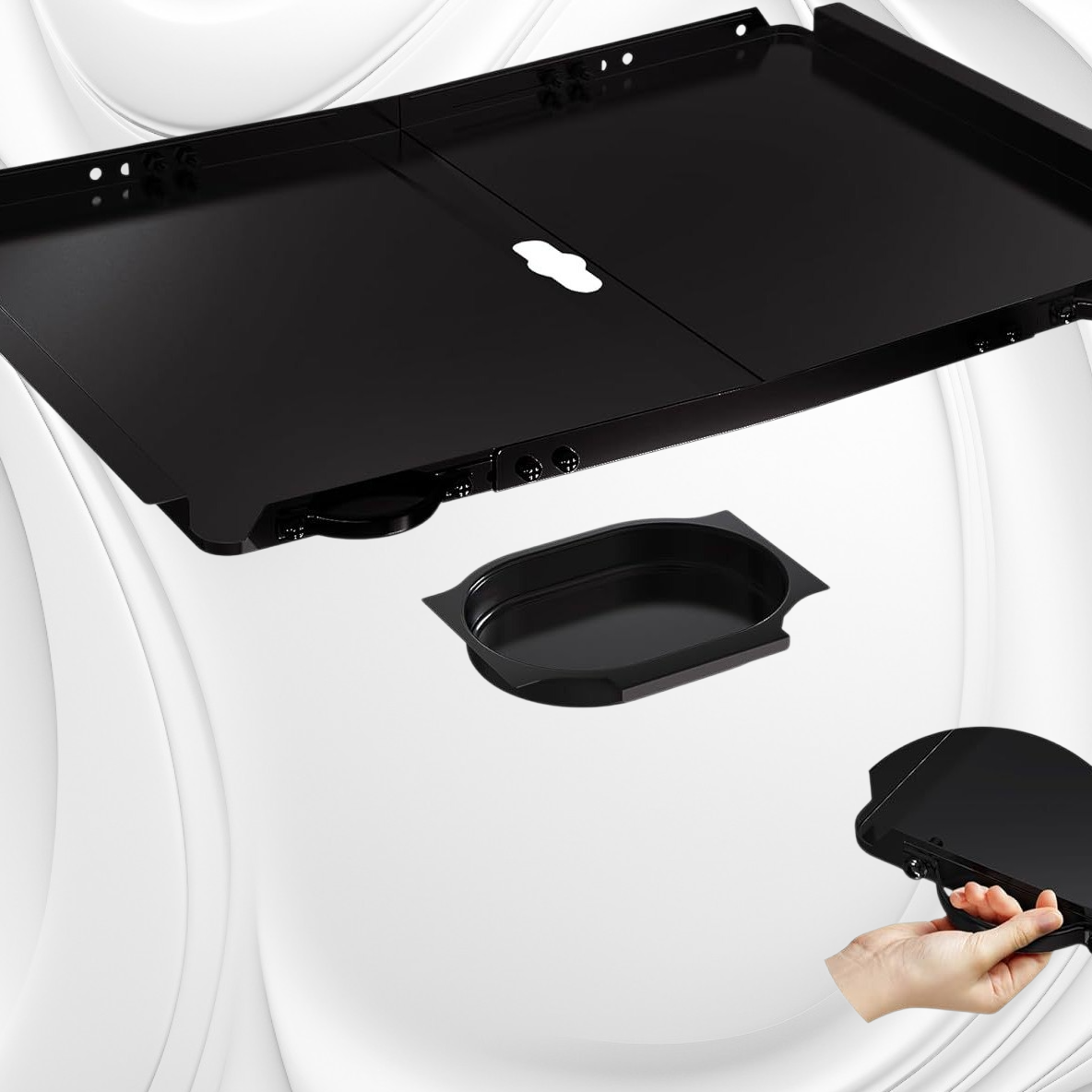 燒烤油脂托盤帶接鍋