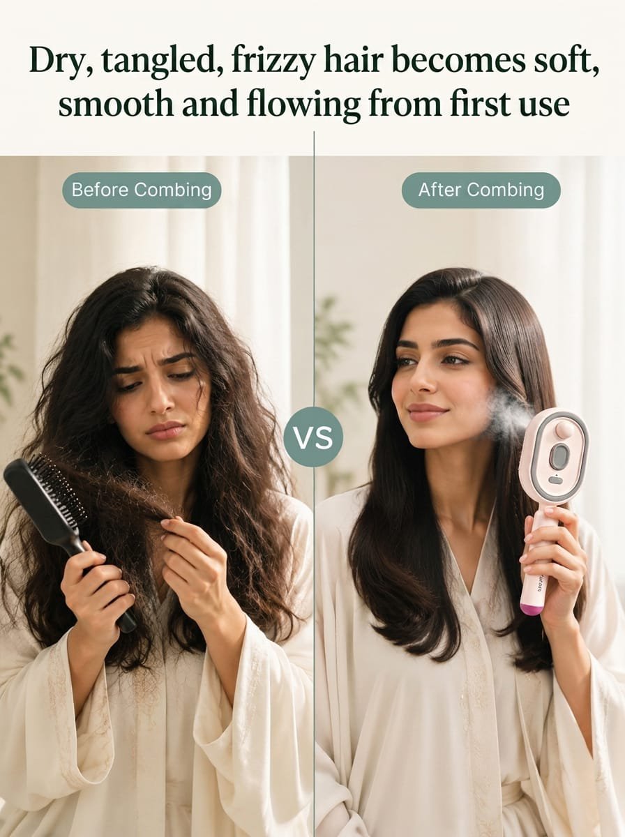 Multifunctional Steam Comb
