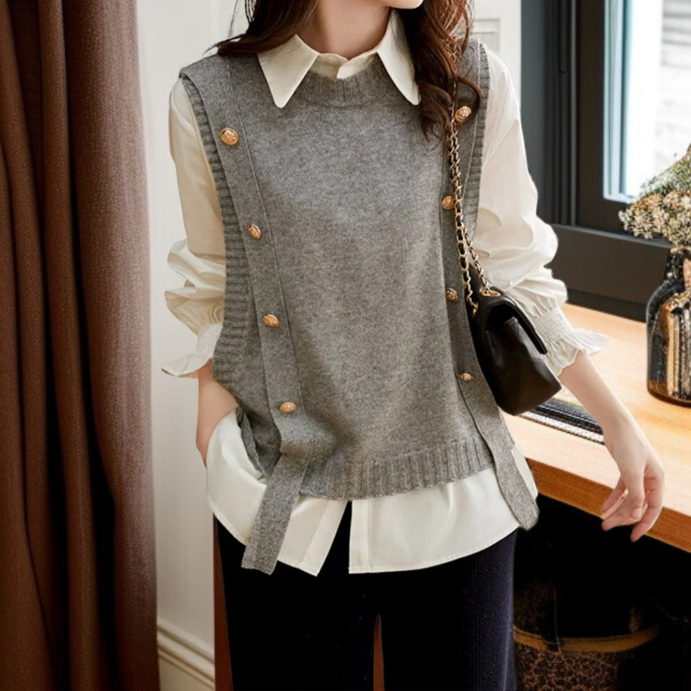 レディースシャツベスト2点セット