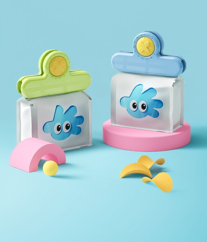 밀폐 기능을 강조한 타이밍 씰링 클립