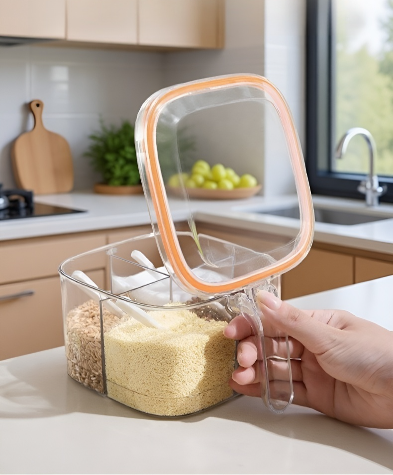 علبة توابل سهلة الاستخدام والتنظيف