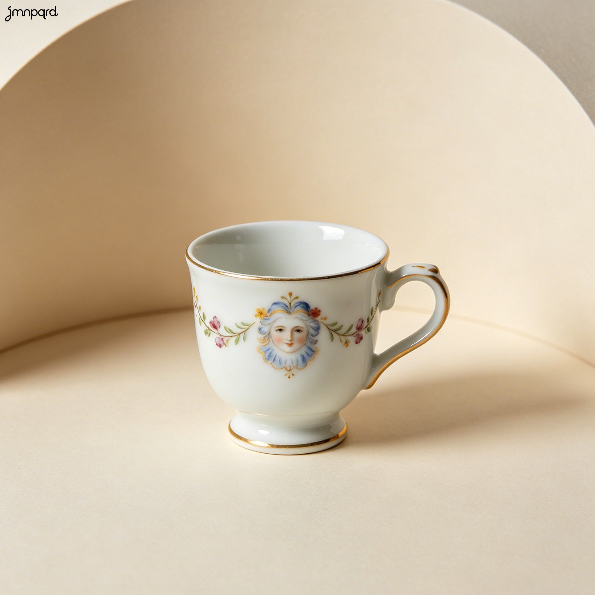 Tazas de cerámica vintage (juego de 4)