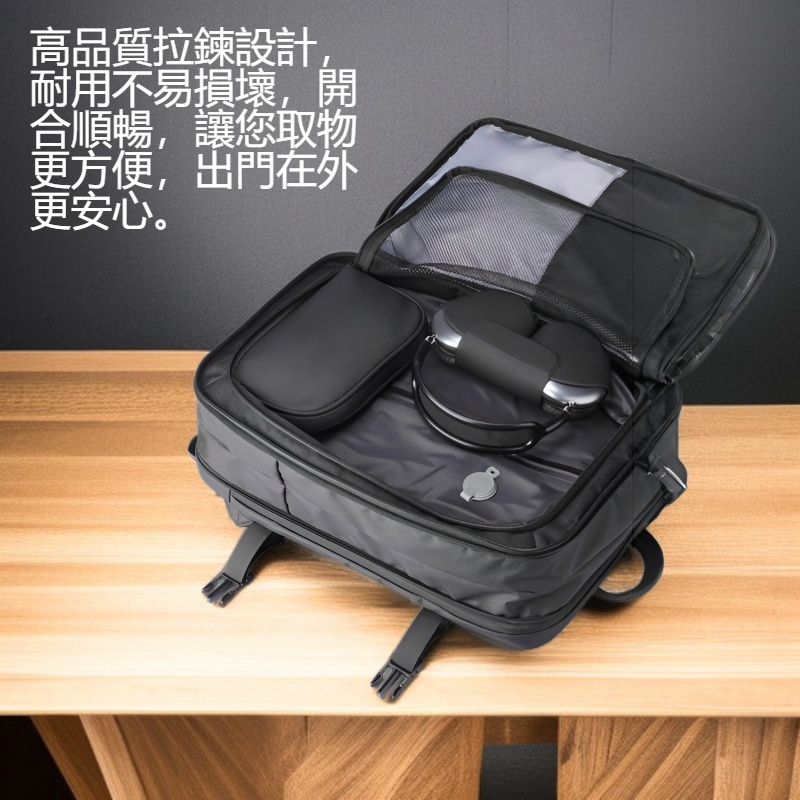 多容量旅行收納袋壓縮前後對比