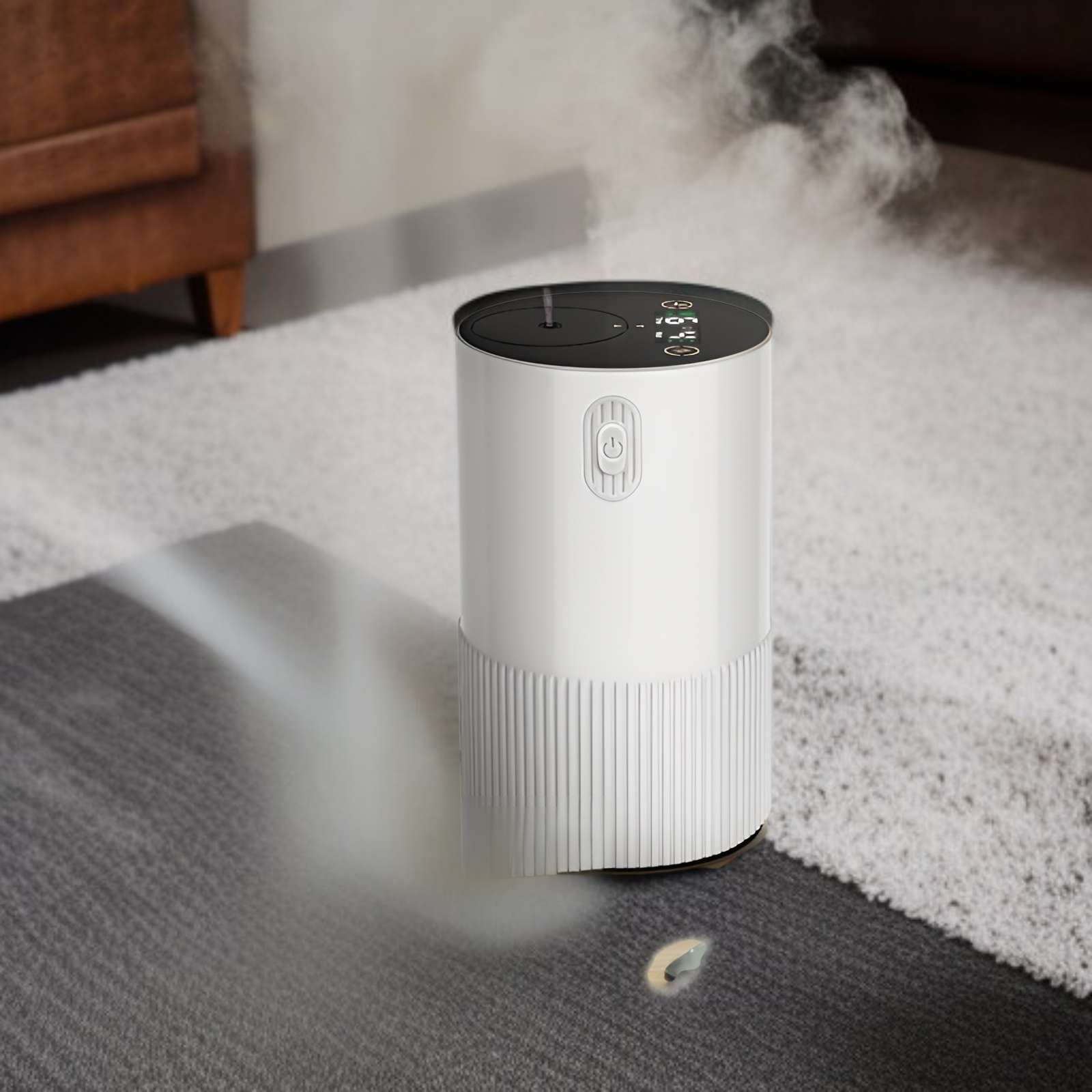 純粋なエッセンシャルオイル水なしアロマセラピーマシン家庭用車2流体冷たい芳香器水なしアトマイザーディフューザーUSB充電2000mAh長いバッテリー寿命