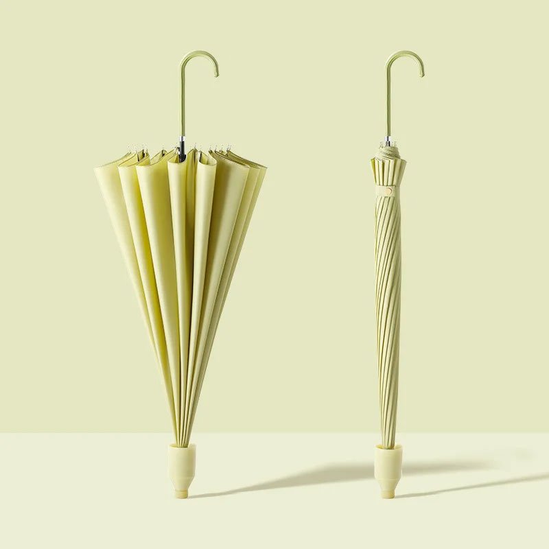 Dvoulůžkový deštník s dlouhou rukojetí