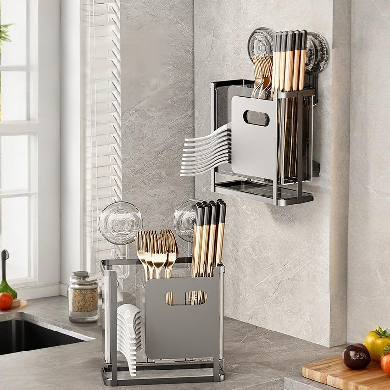 Wall-mounted chopstick holder