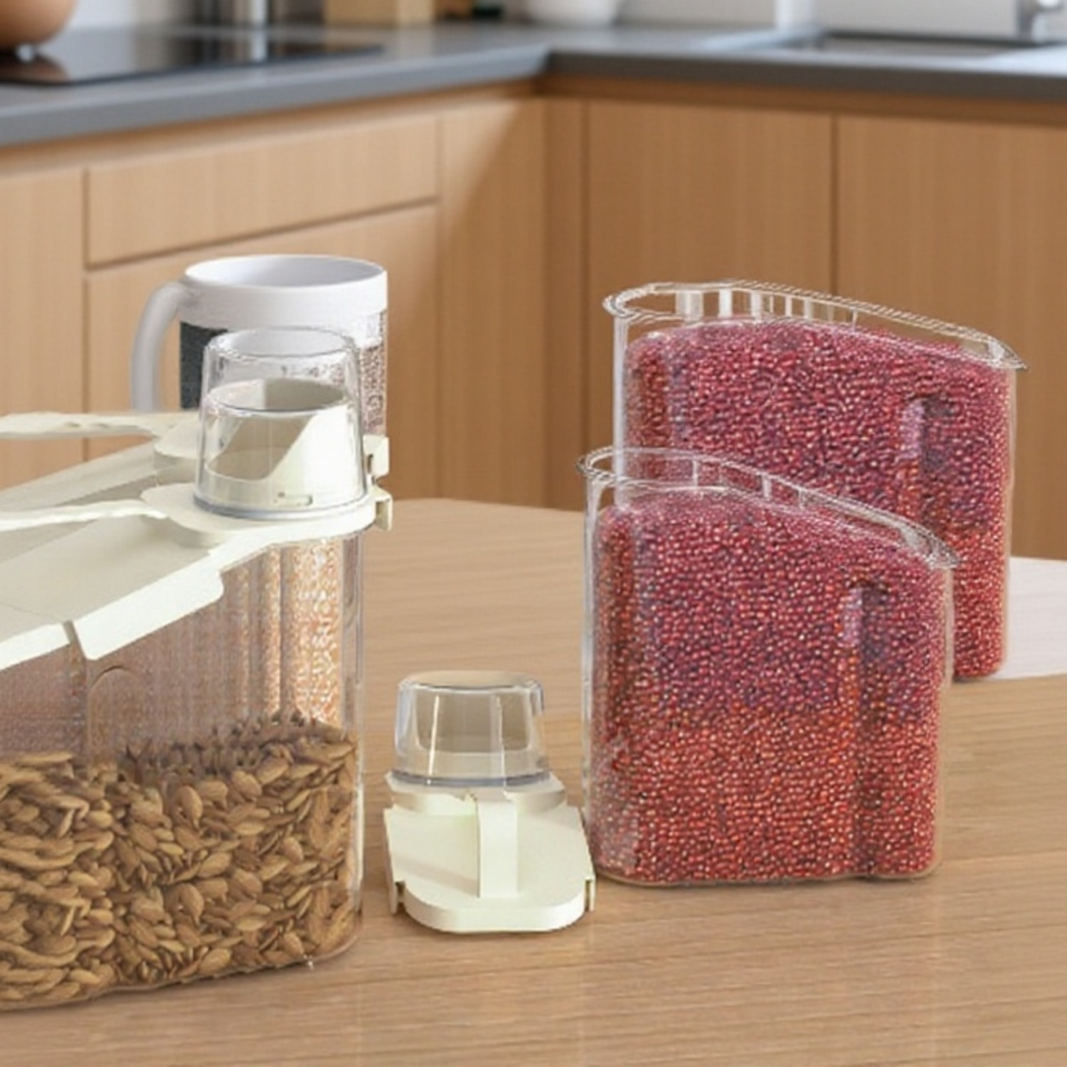 강력한 밀폐력으로 내용물 보호하는 용기