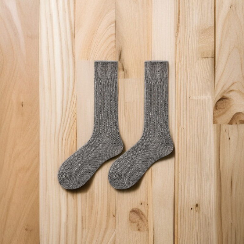 남녀용 흰색 롱삭스