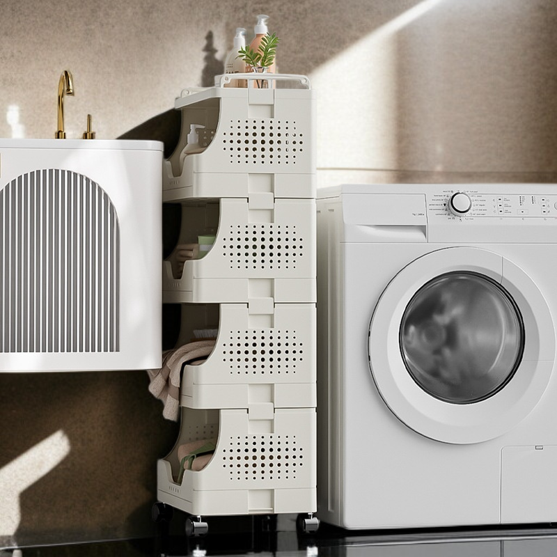 Cesta plegable para ropa sucia de gran capacidad