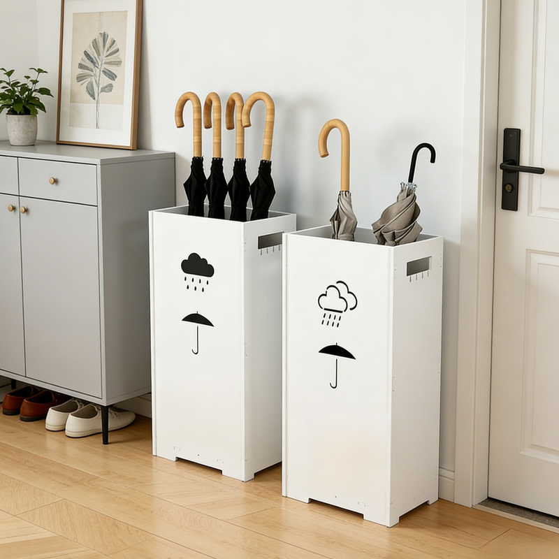 Commercial Long Umbrella Holder, Suitable for Cafeteria Entrance Decor