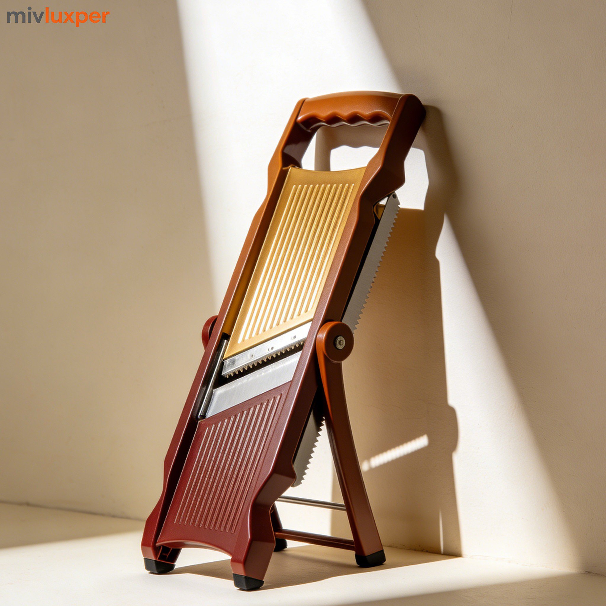 Cortadora de fiambres plegable (2 unidades)