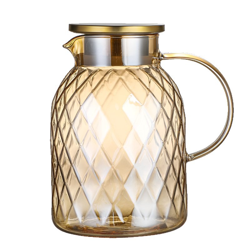 심플 스타일 대용량 냉수용 유리 주전자