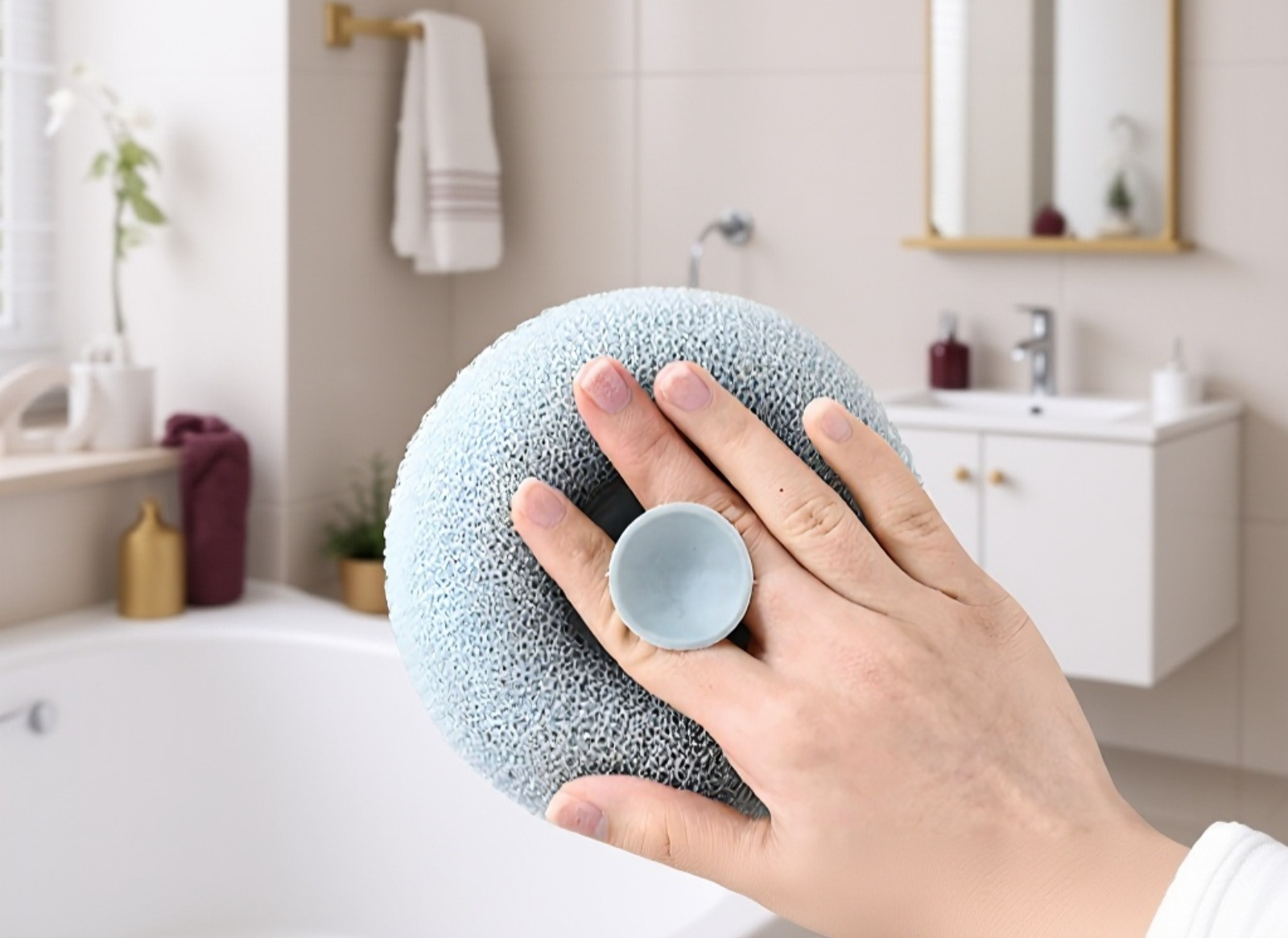 香り豊かな日本のバスボール