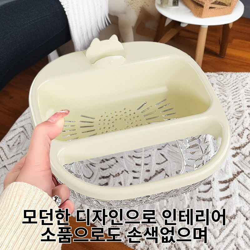 창의적인 이중 과일 접시 모던 거실 탁상 과일 접시