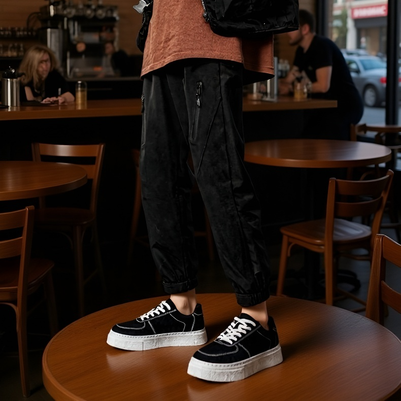  두꺼운 밑창 운동화 남성 신발