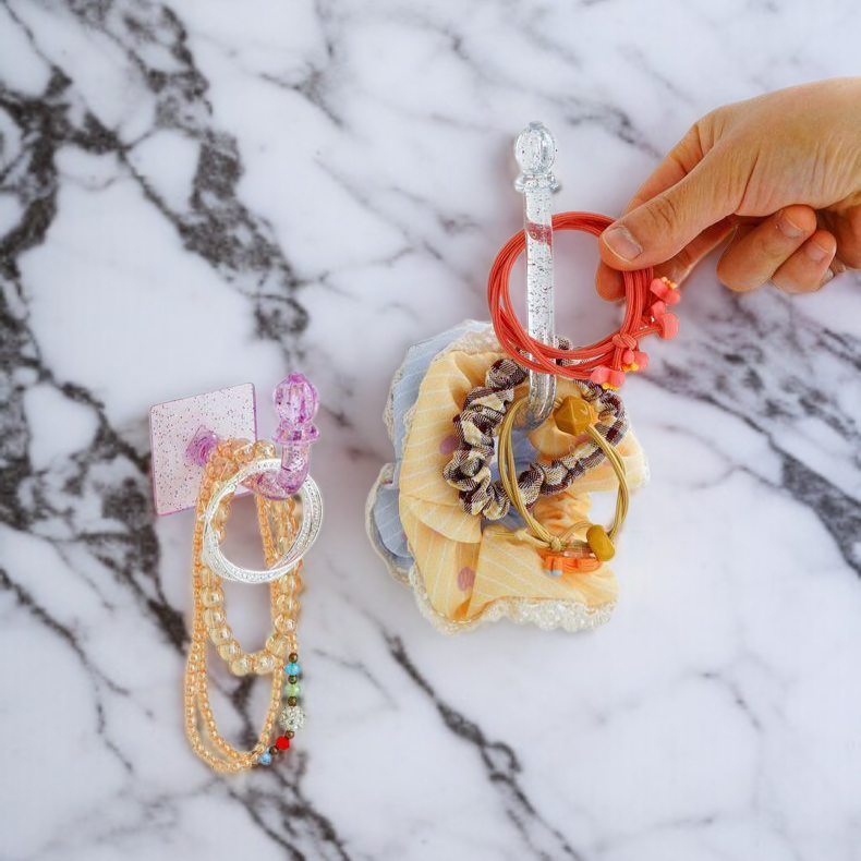 헤어밴드 수납 걸이