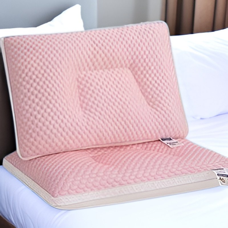 아이스 통기 목베개 여름 고소프트 입체 목베개 쿨링 콩콩 통기망 베개