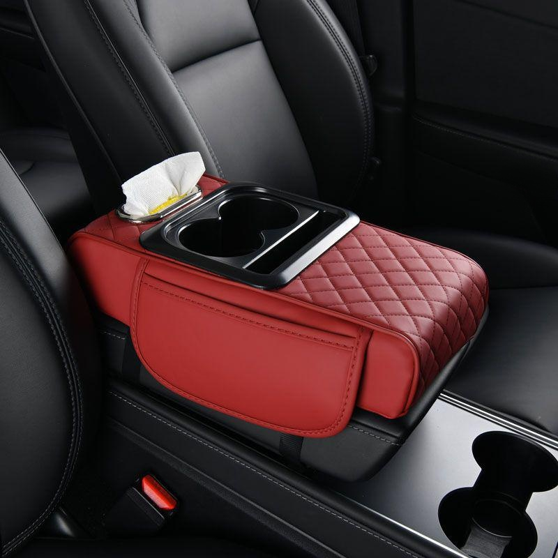  Fashion Car Interior Tissue Box for Armrest Console