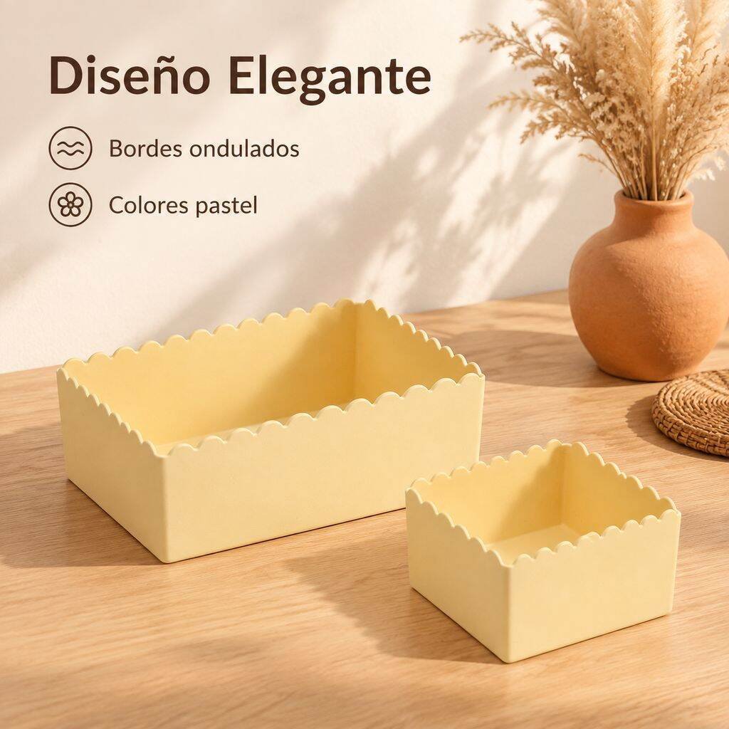 Caja organizadora para baño y dormitorio
