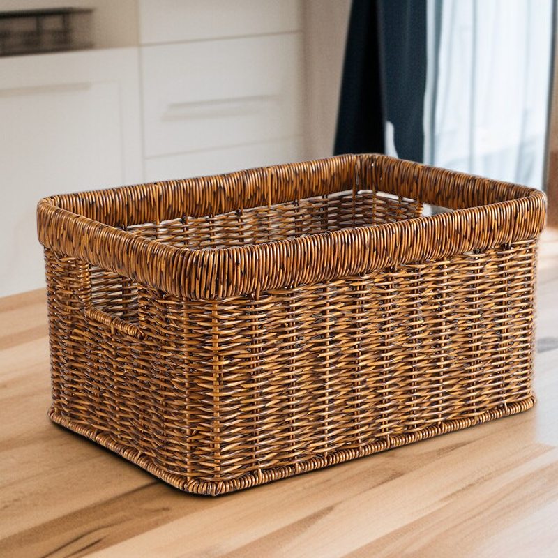 짠 수납 바구니