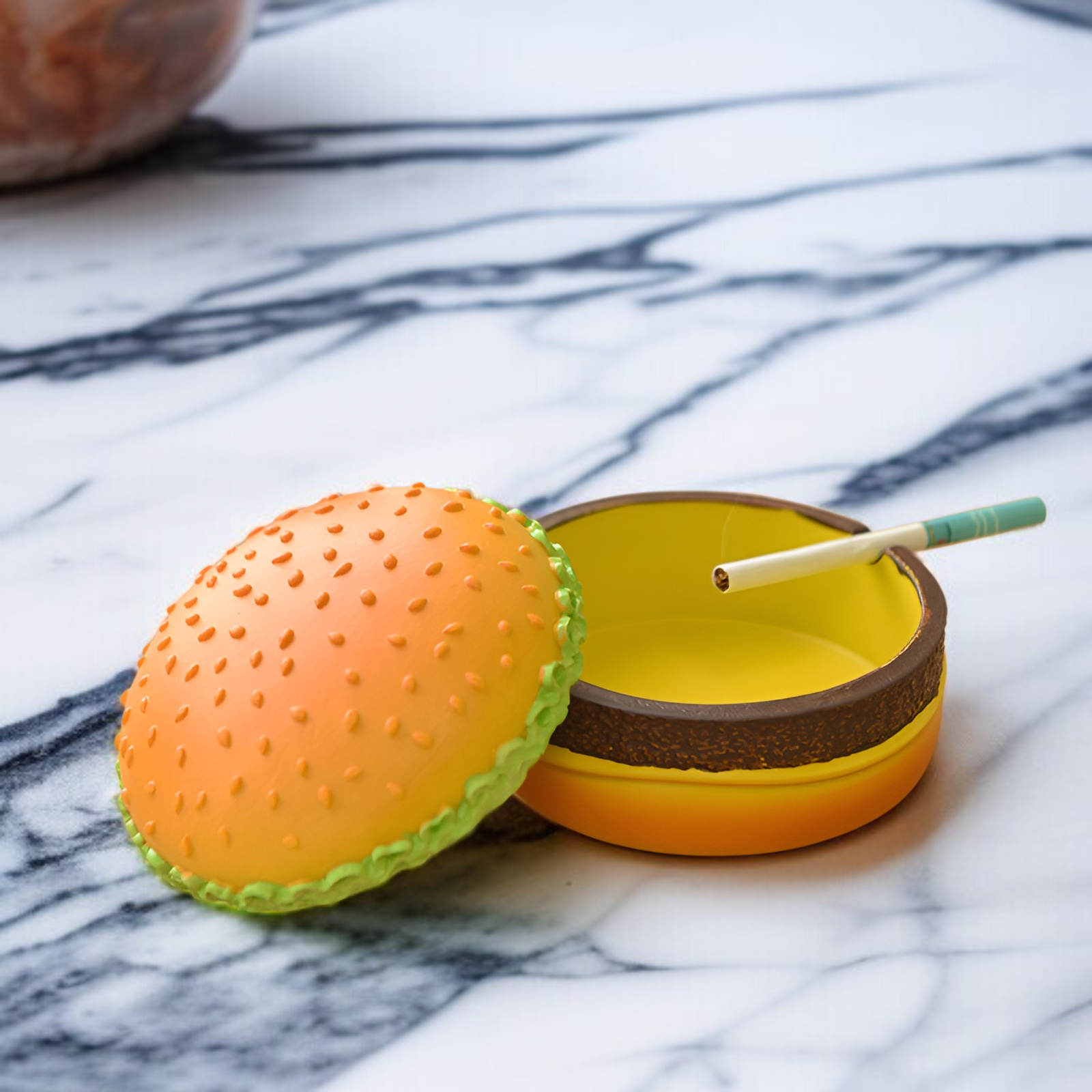 創意卡通漢堡烟灰缸