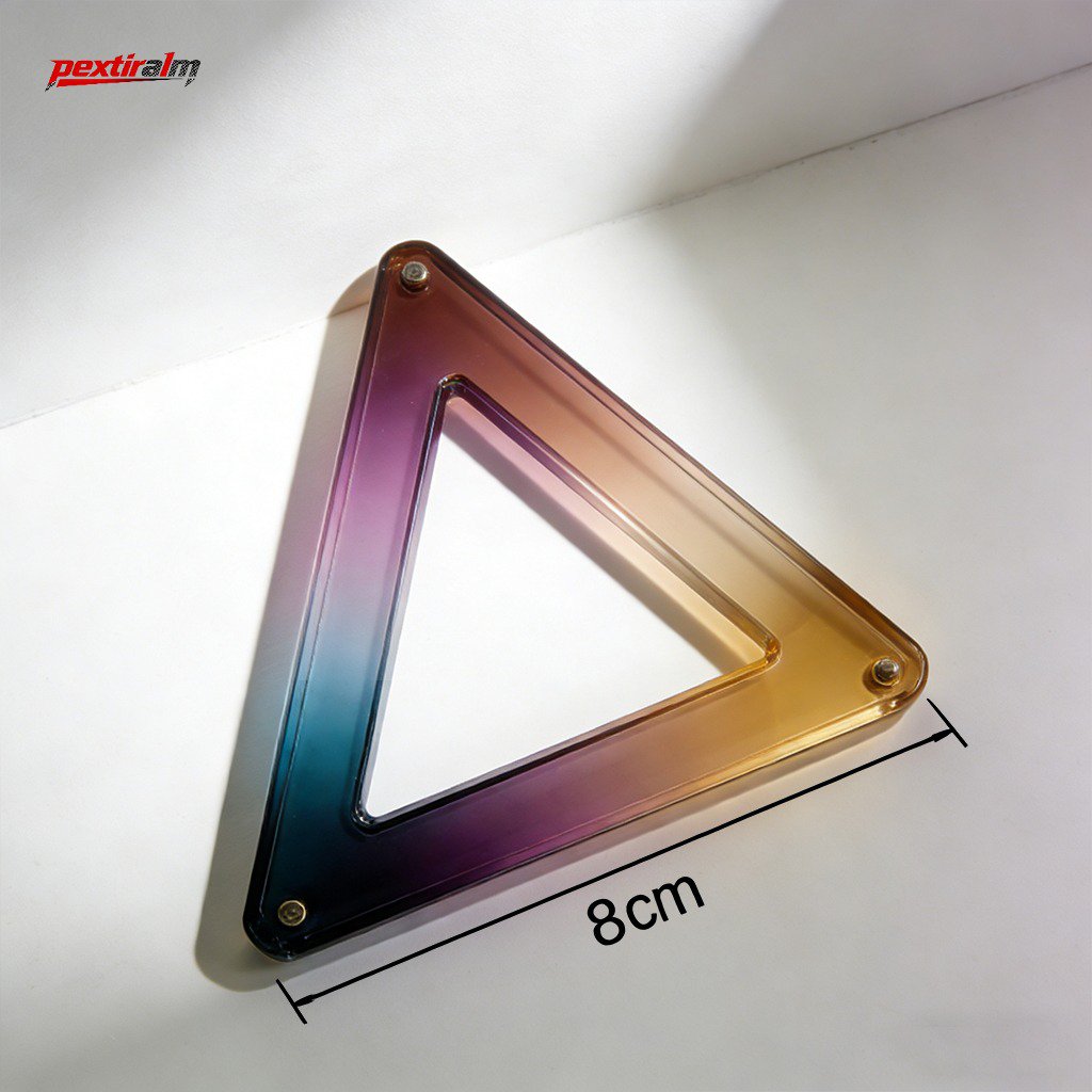 ขาตั้งสัญญาณเตือนรูปสามเหลี่ยมใช้งานง่าย