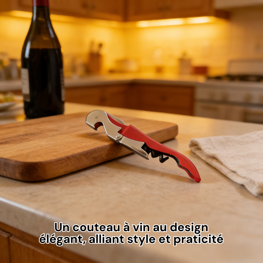 Ouvre-bouteille multifonctionnel