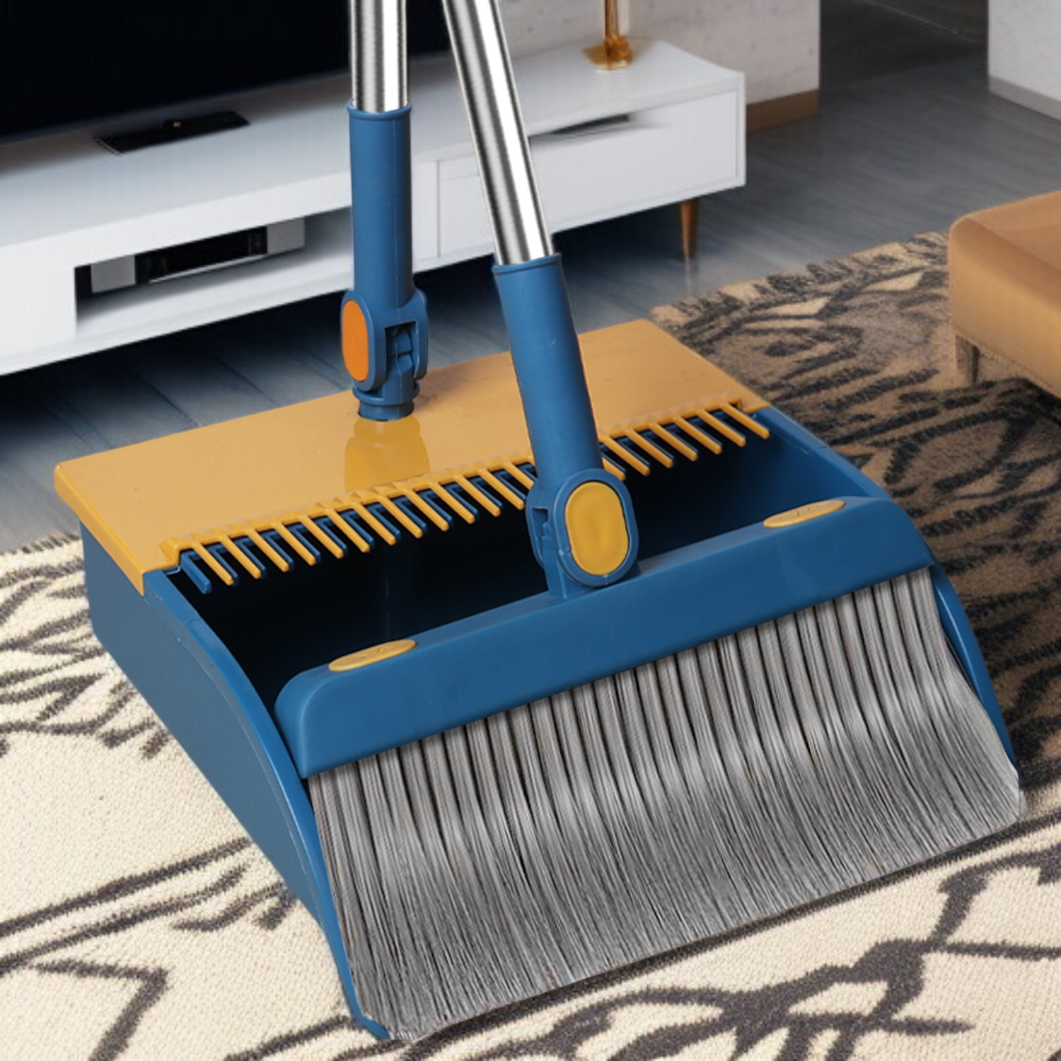 ほうき 家庭用 高品質 ちりとり コンビネーションセット ちりとりセット 柔らかい毛のほうき 掃除用ほうき 卸売