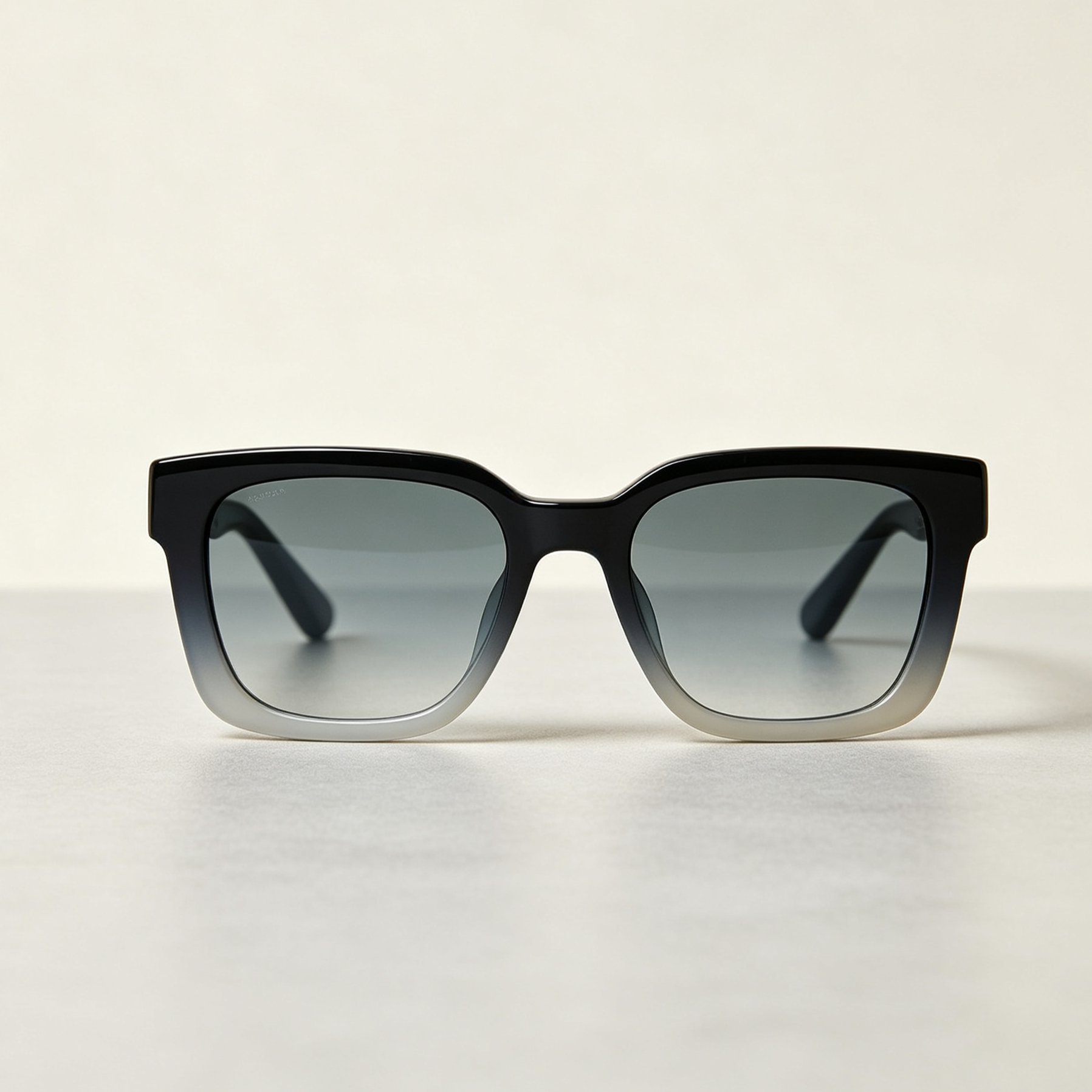 Trendy Gradient Large Frame Sunglasses