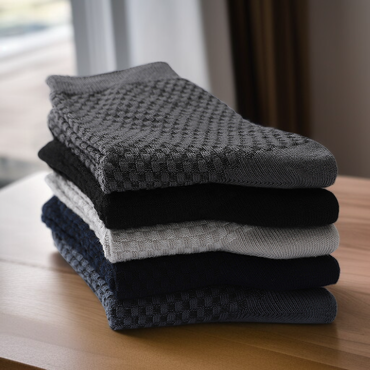 男女兼用ミドル丈ソックス