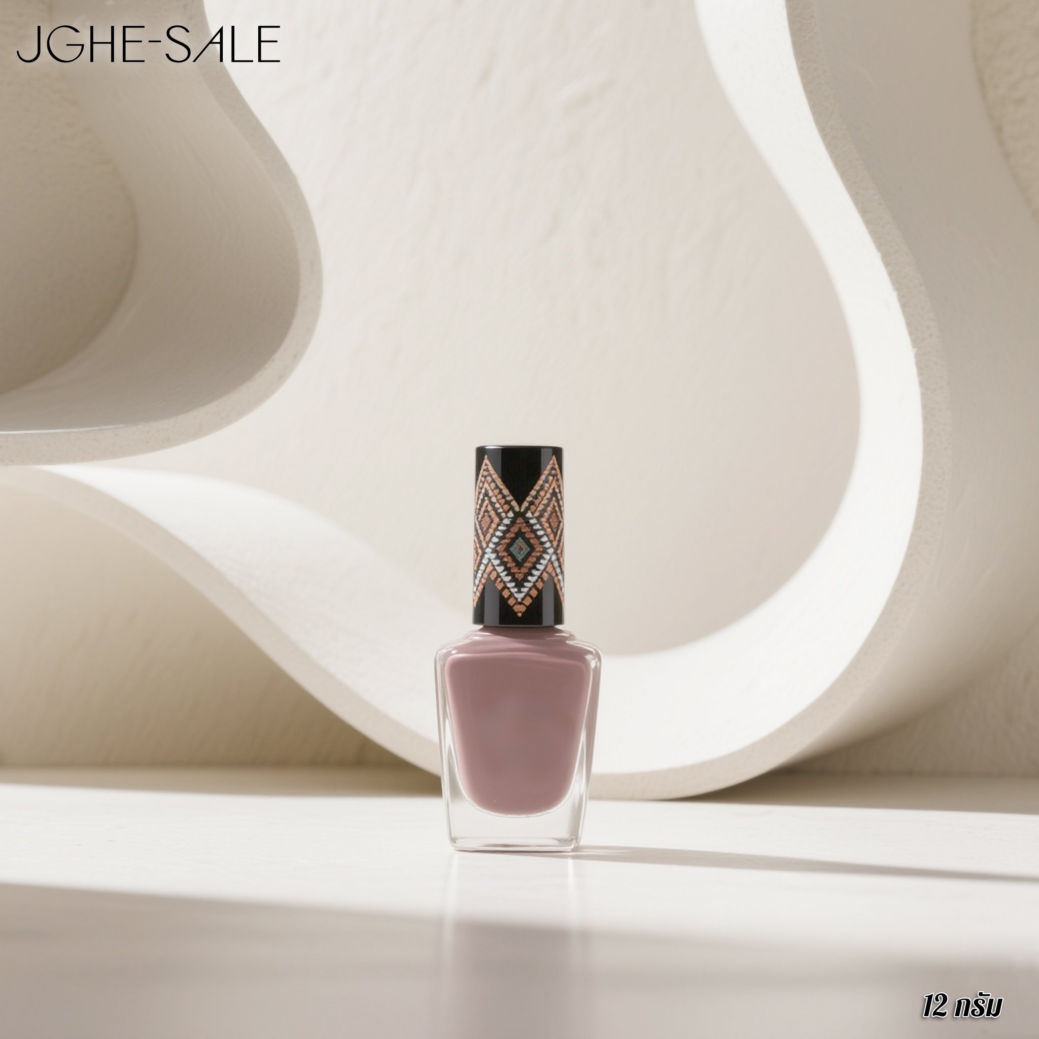 ยาทาเล็บติดทนนาน สีชมพูพีช