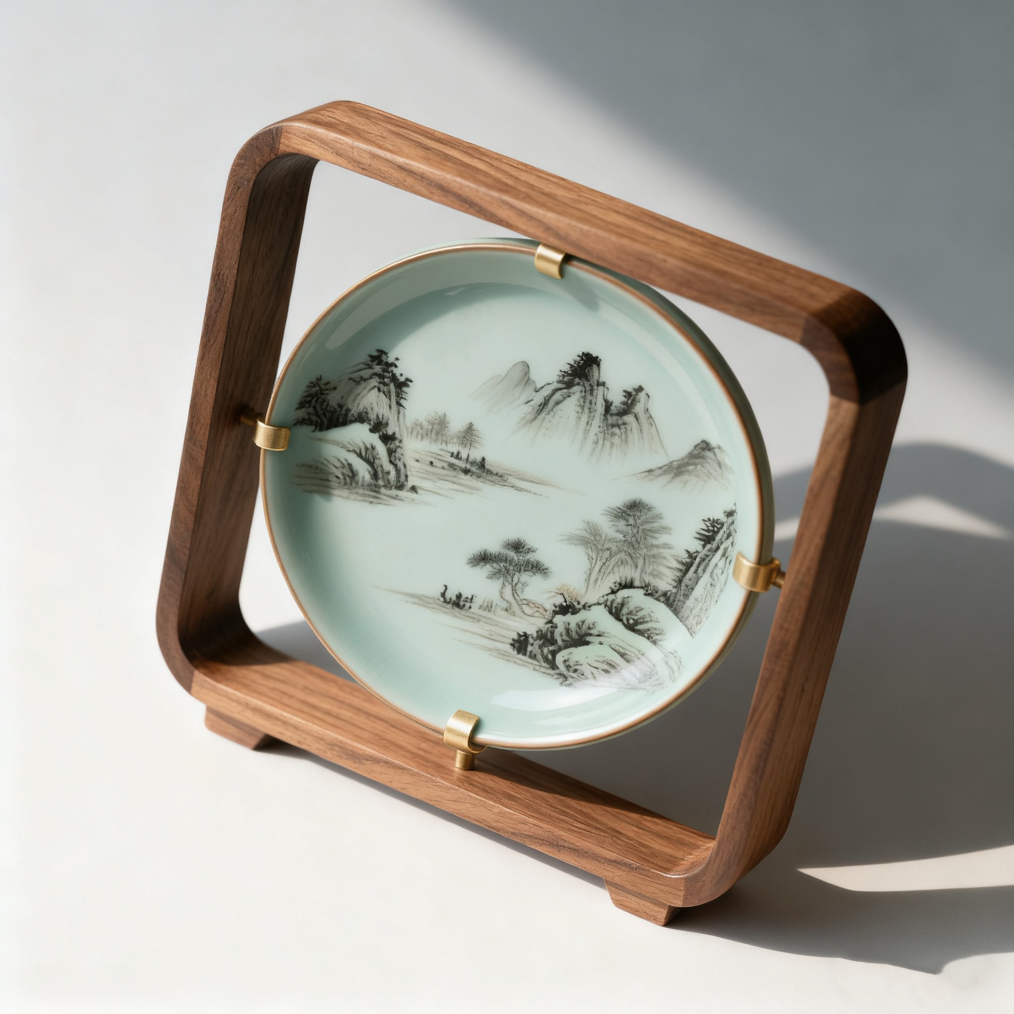  ภาพตกแต่งบ้านลายภูเขาและน้ำ