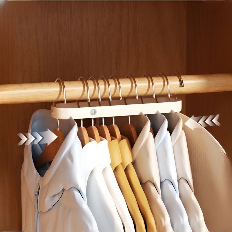 Wall-mounted Clothes Storage Compression Board