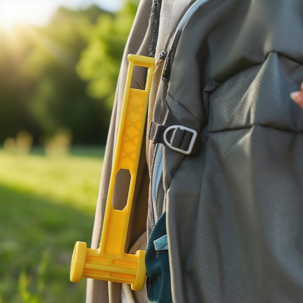 Ultra lightweight portable ground nail hammer