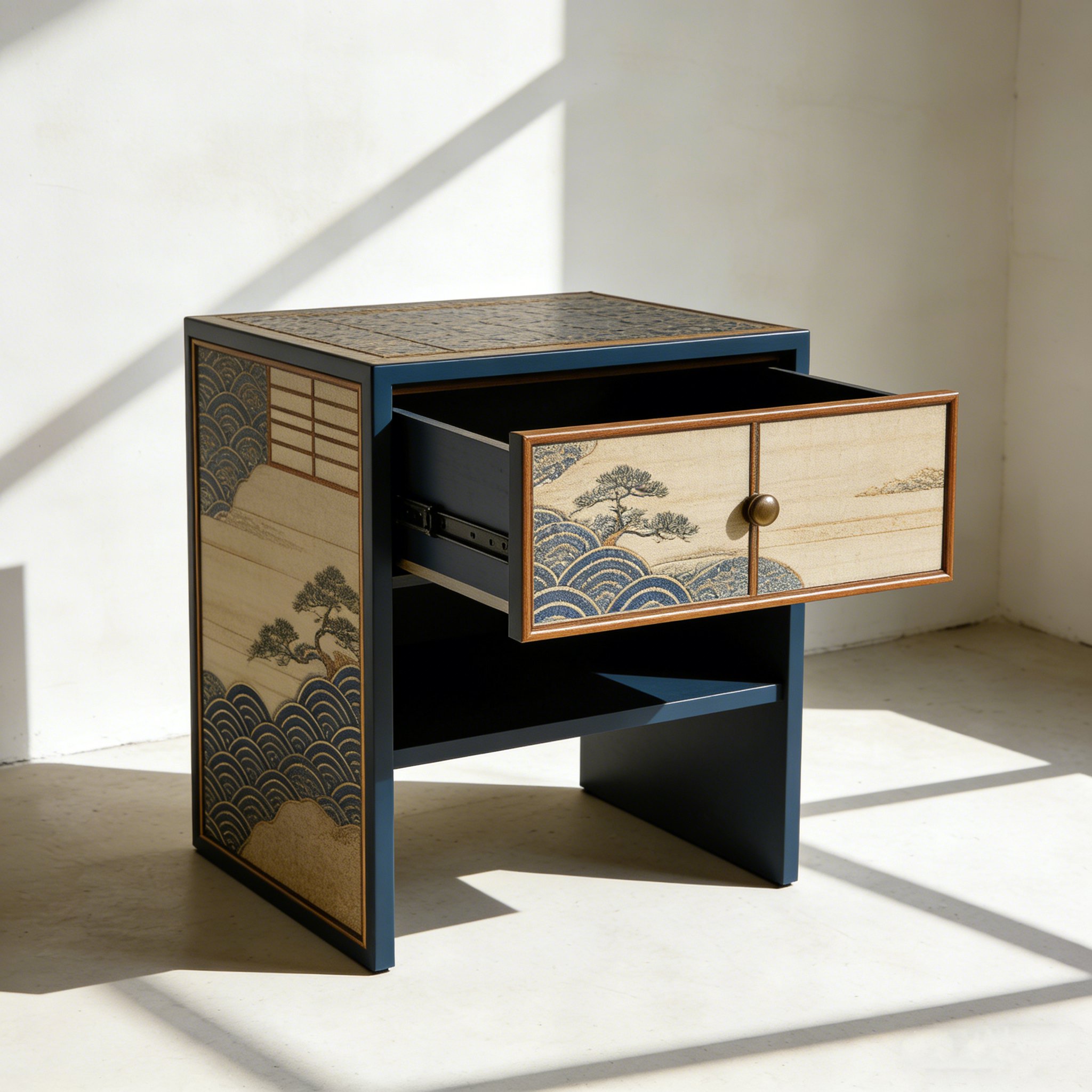  多機能収納キャビネット