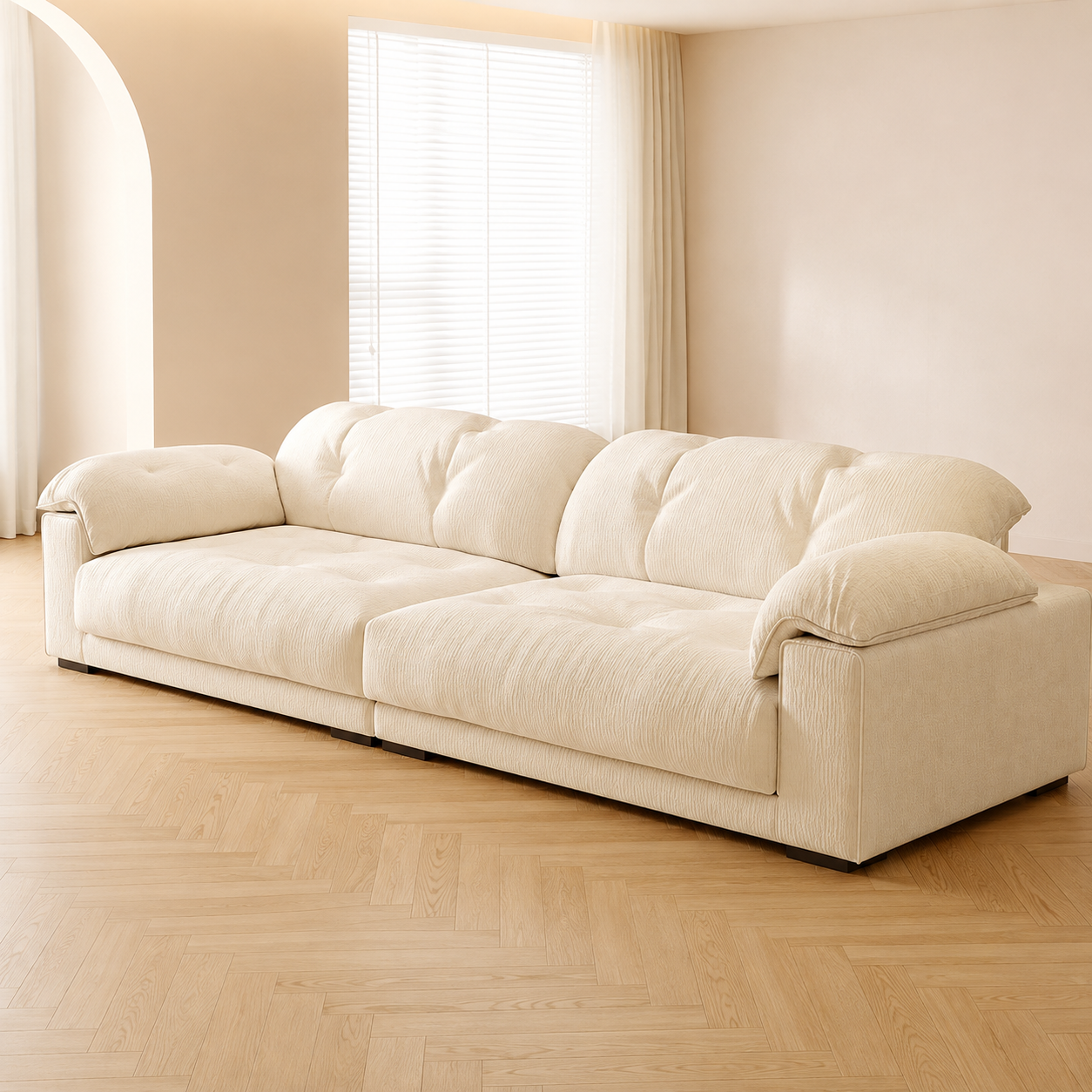 Sofa „Cremefarbene Wolke