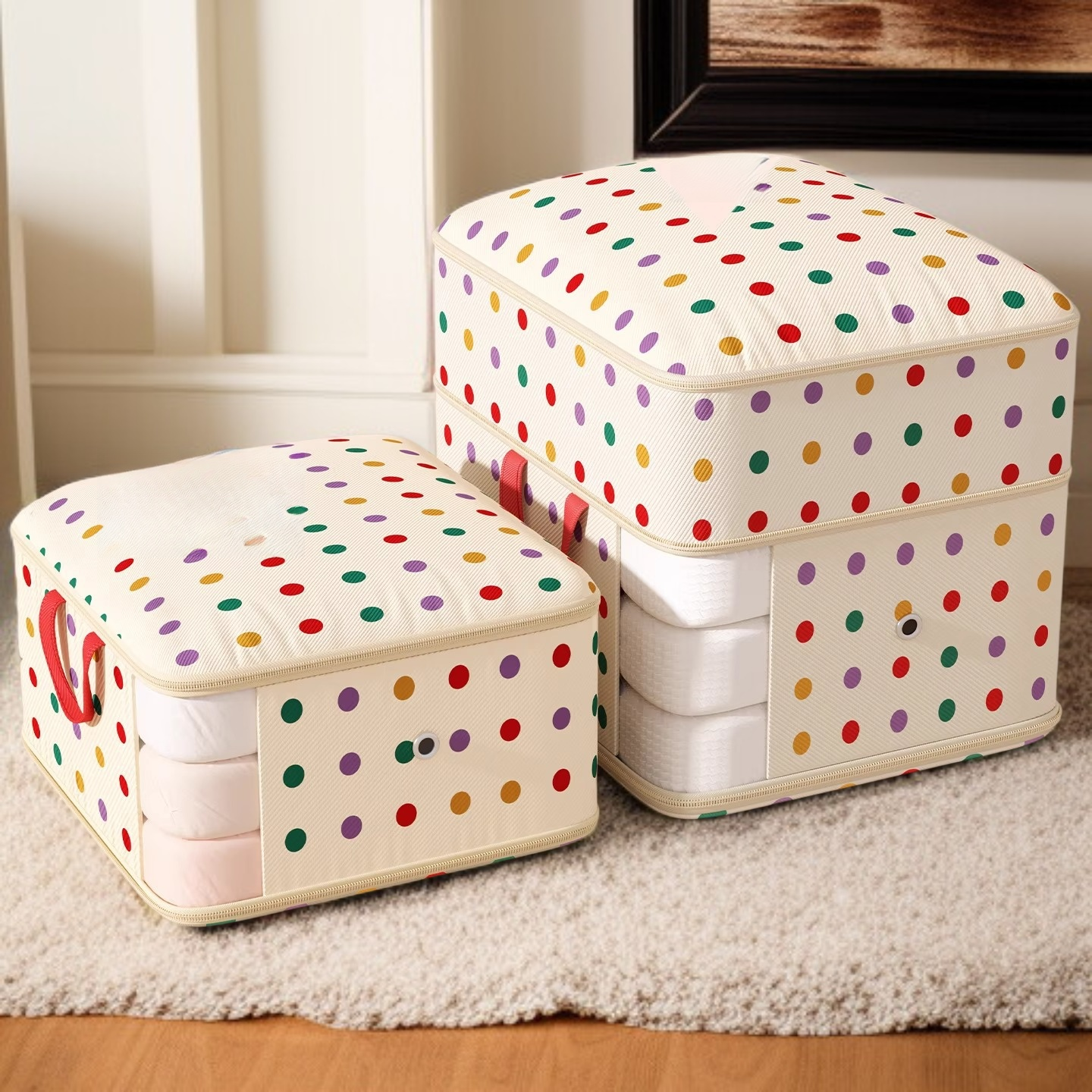 압축 진공 다운 재킷 특수 백