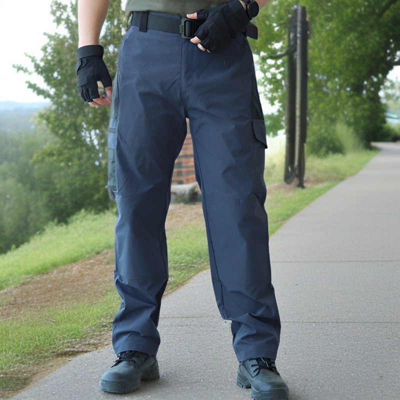 アウトドアタクティカルパンツメンズ多機能ポケット耐摩耗性ズボンゆったり通気性ミリタリーファンパンツの新しい夏バージョン