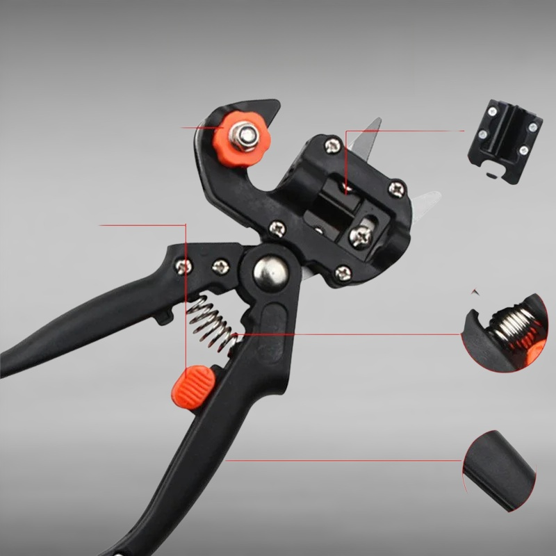 เครื่องต่อกิ่งสำหรับตัดแต่งต้นไม้และเสียบยอด อุปกรณ์จำเป็นสำหรับคนรักสวน