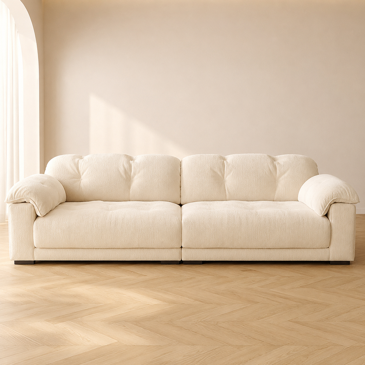 Sofa „Cremefarbene Wolke