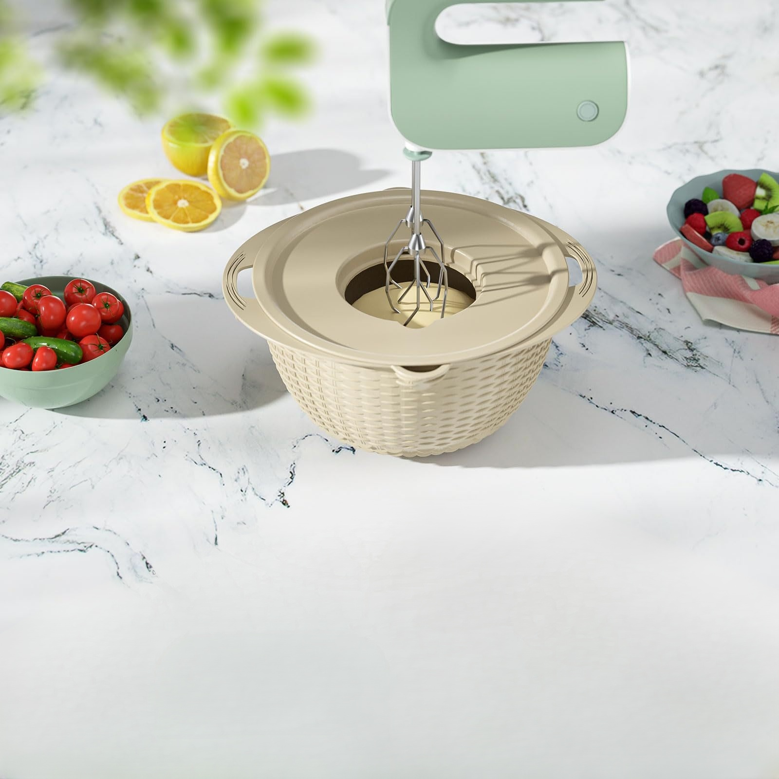 家用可旋轉不鏽鋼雙層刨絲洗菜籃