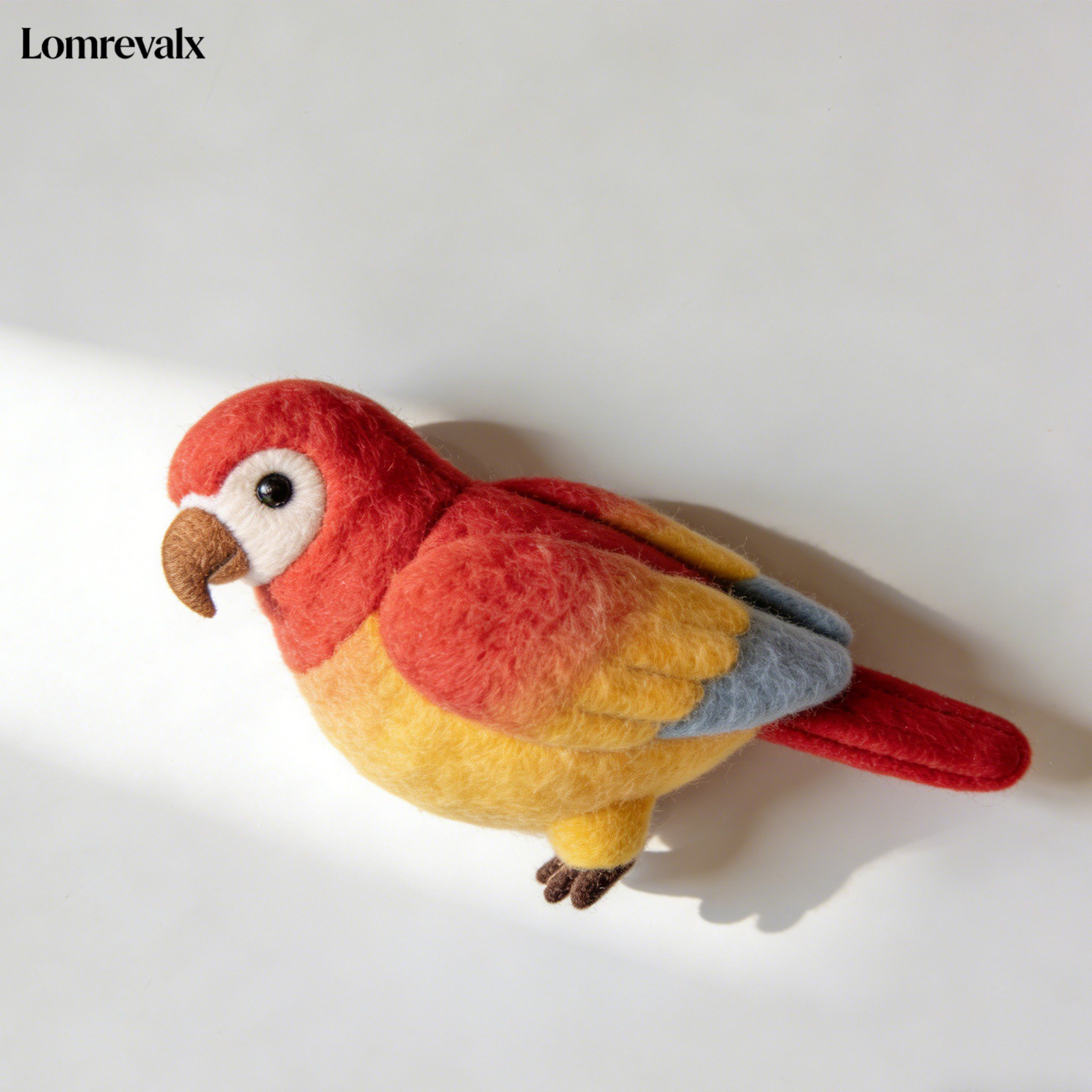 Imán de nevera de felpa y tela adorable