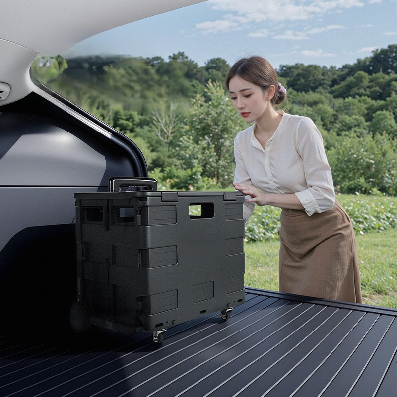 Caja de almacenamiento portátil multifuncional para exteriores