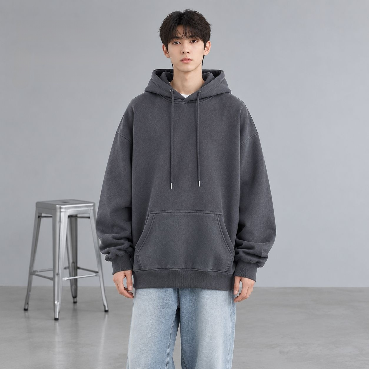 Hoodie casual para estudiantes