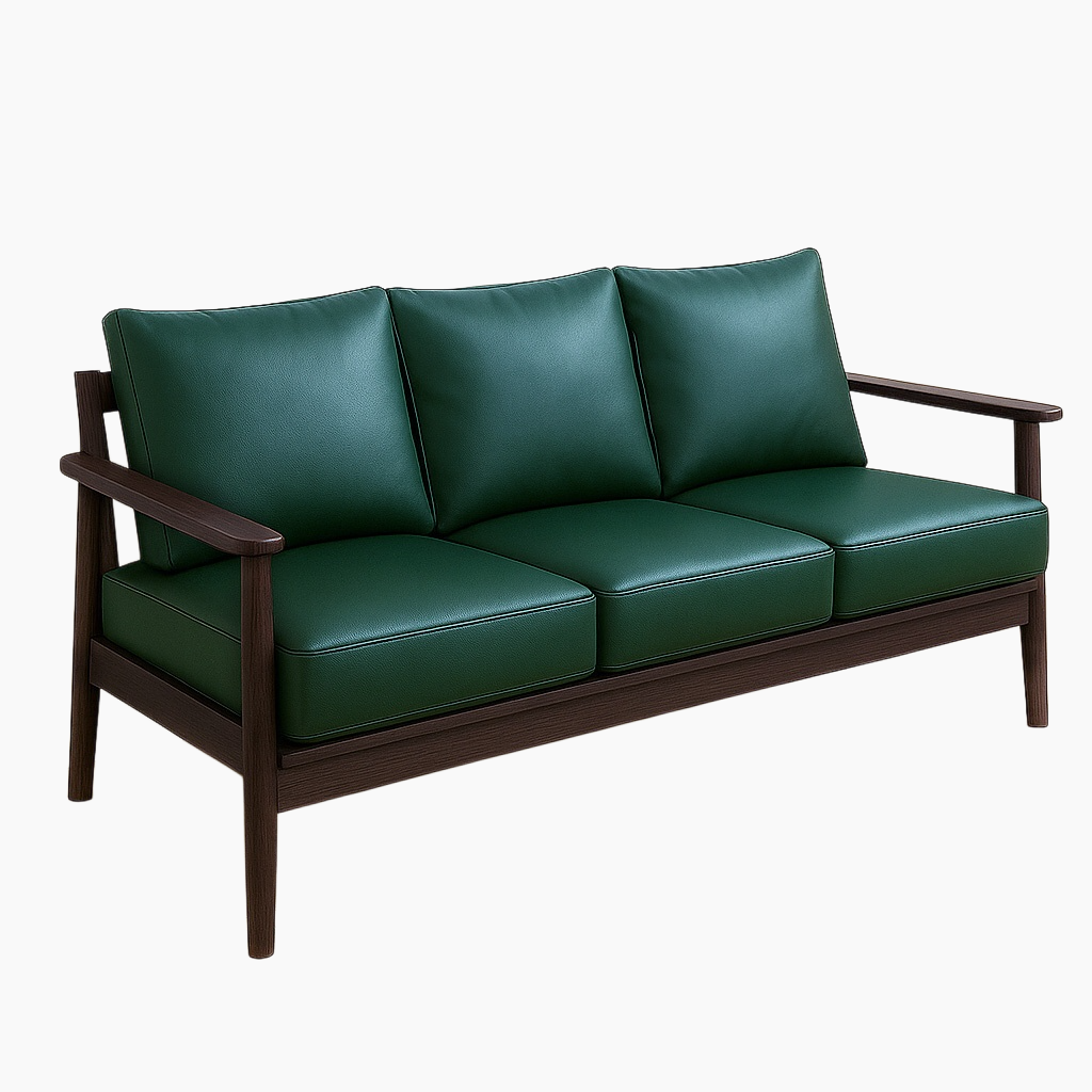 Comfortable Anti-Slip Premium Faux Leather Sofa Cushion Set for Home/Hotel Use