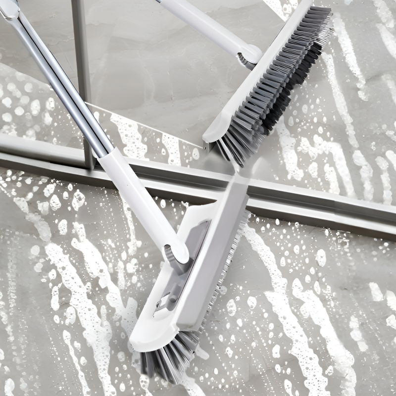 Cepillo de suelo raspador doble